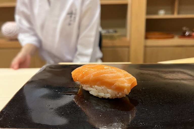 Why you'll never see salmon at a traditional sushi counter